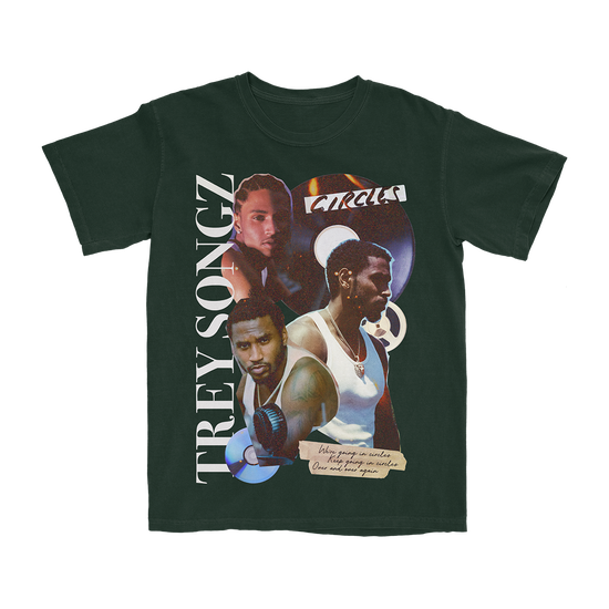 Circles Collage T-Shirt (Green) Circles Collage T-Shirt (Green)