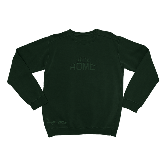 Back Home Green Sweatshirt
